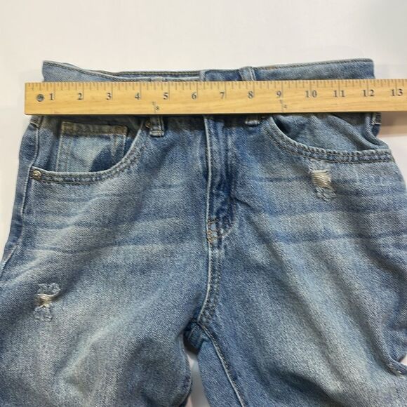 Sincerely Jules Womens High Waisted Distressed Ankle Crop Jeans Sz 0 - Picture 3 of 6